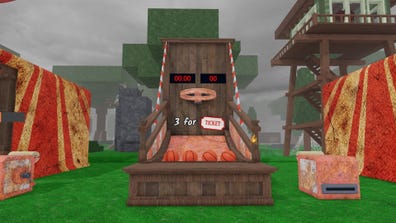 Carnival minigames in 99 Nights in the Forest