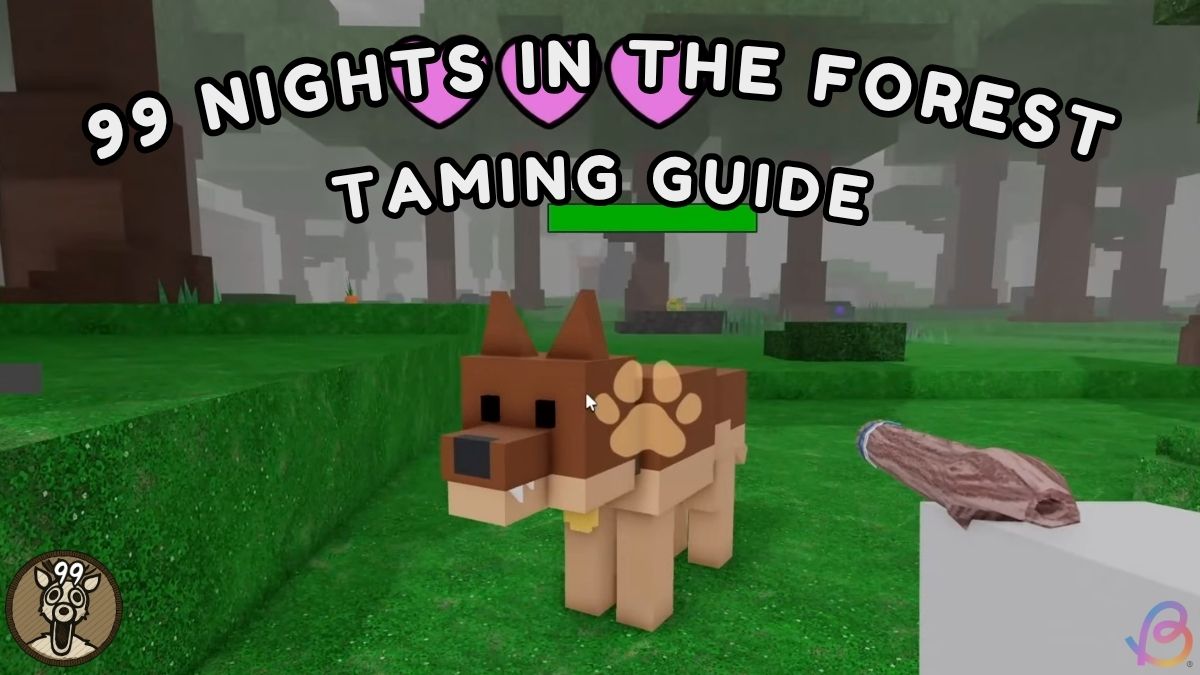 Rabbit taming with carrots in 99 Nights in the Forest