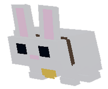 Carrot item for taming rabbits
