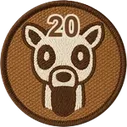 Survive 20 Days Badge