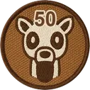 Survive 50 Days Badge
