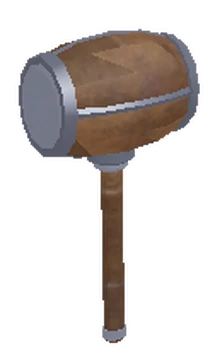 Hammer tool for moving items in 99 Nights in the Forest