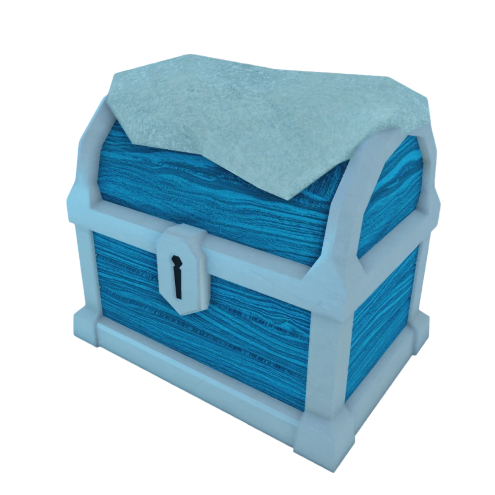Ice Chest from the Snow Biome in 99 Nights in the Forest