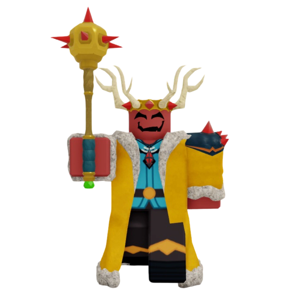 Cultist King boss from 99 Nights in the Forest