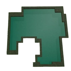 An Algal Pond with green water
