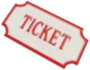 Carnival Ticket collectible