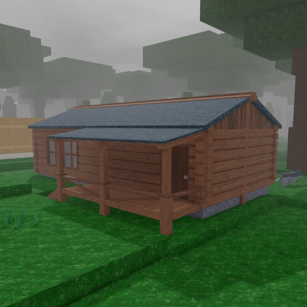 Medium Cabin in wooded area