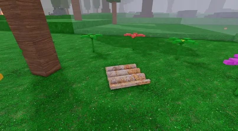 Resource gathering locations in 99 Nights in the Forest