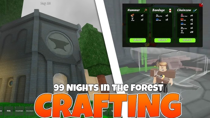 How to get bandages in 99 Nights in the Forest