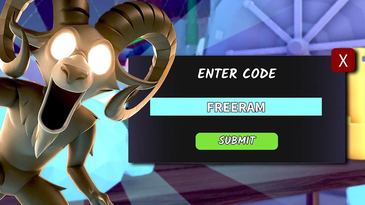 Code entry field in 99 Nights in the Forest