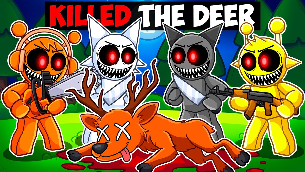 Mysterious deer creature in 99 Nights in the Forest