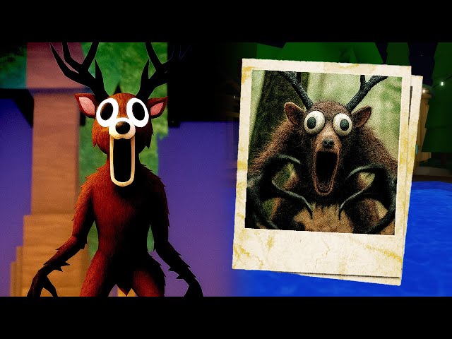 Artistic representation of Wendigo or Not Deer creature
