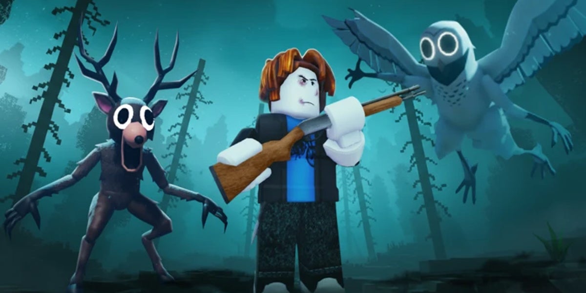 99 Nights in the Forest game screenshot showing forest environment